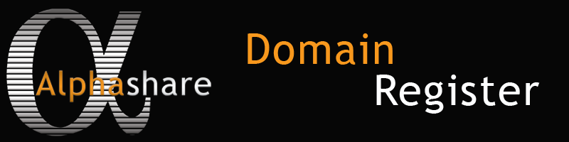  Alphashare Domain Register